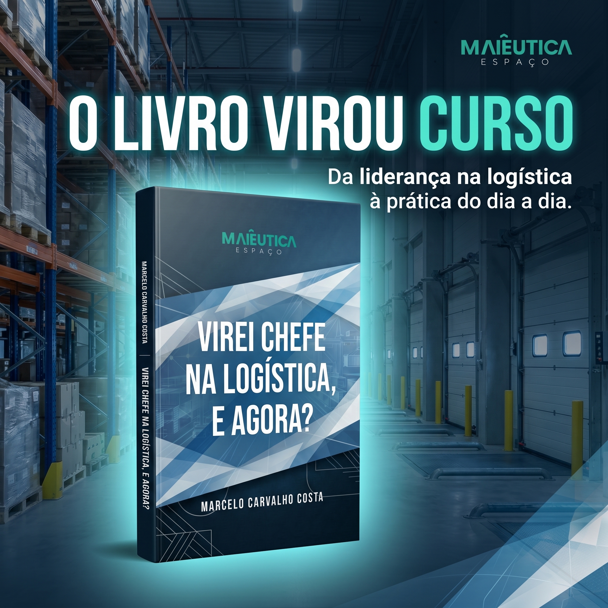 O livro virou curso